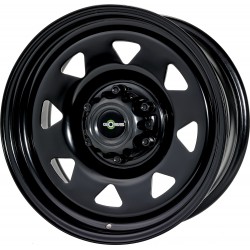 LOT DE 4 JANTES GOSS ACIER TRIANGULAR  7 X 16 6x139.7 ET28 CB67.1 / BLACK